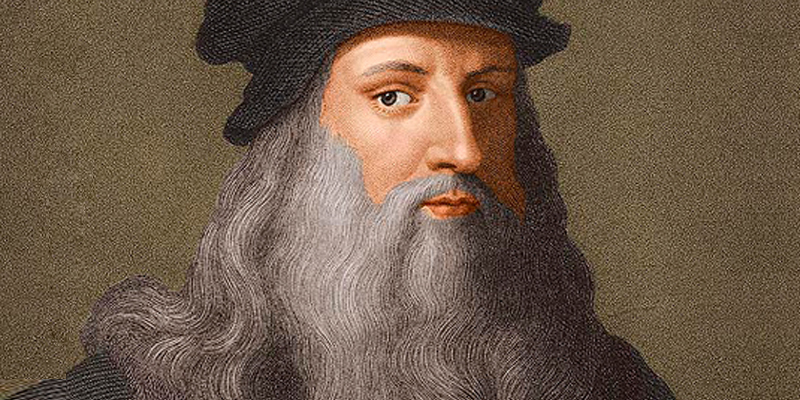 Leonardo Da Vinci, Portada