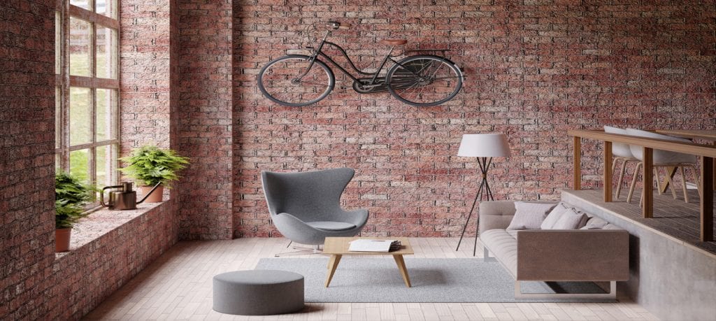 4.-Espacios amplios, decoración estilo industrial