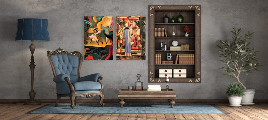7.-Cuadros decorativos
