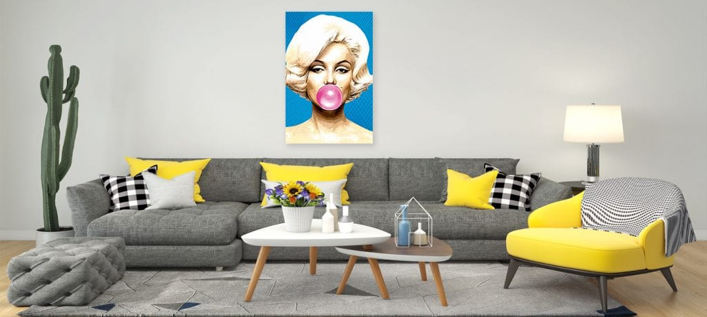 Fotos chistosas al estilo PopArt en Canvas